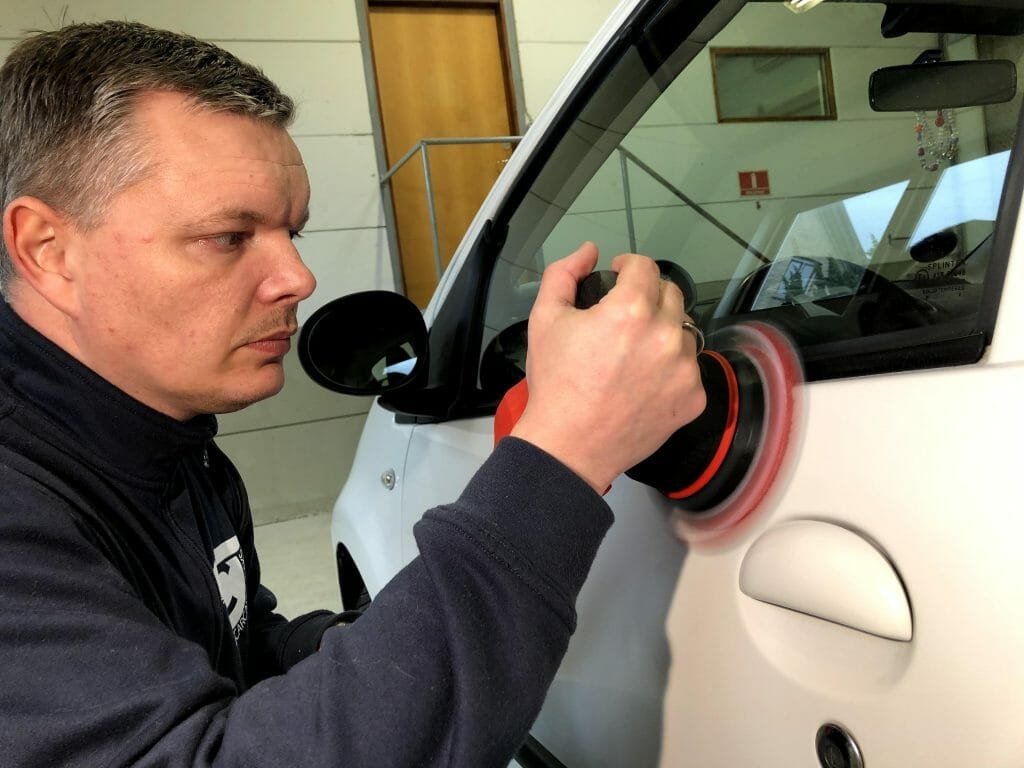 Polering af Citroen C1