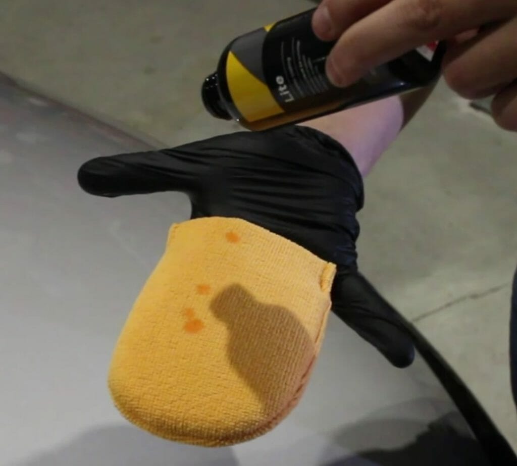 Cquartz Lite på applikator