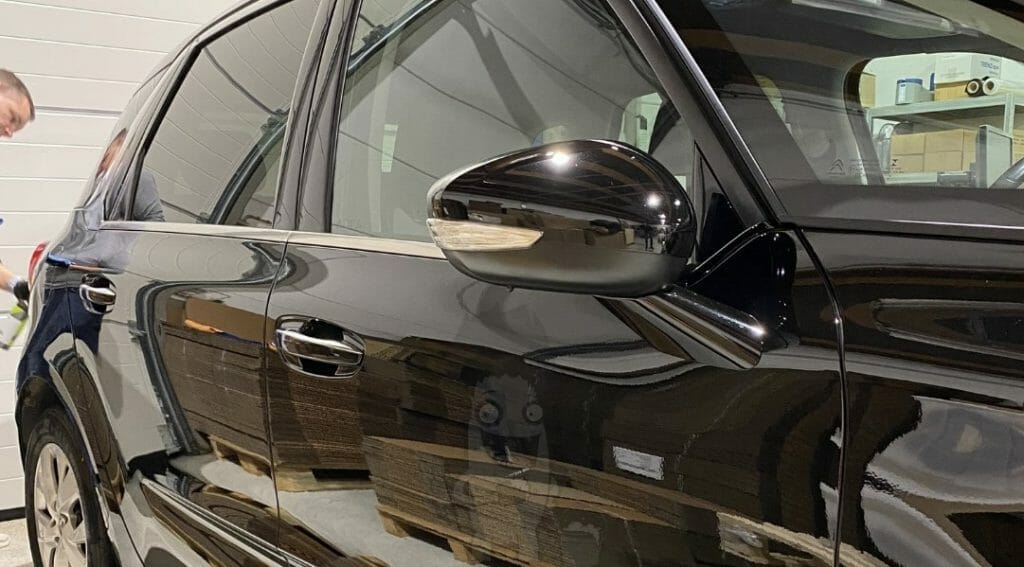 Resultat efter keramisk coating