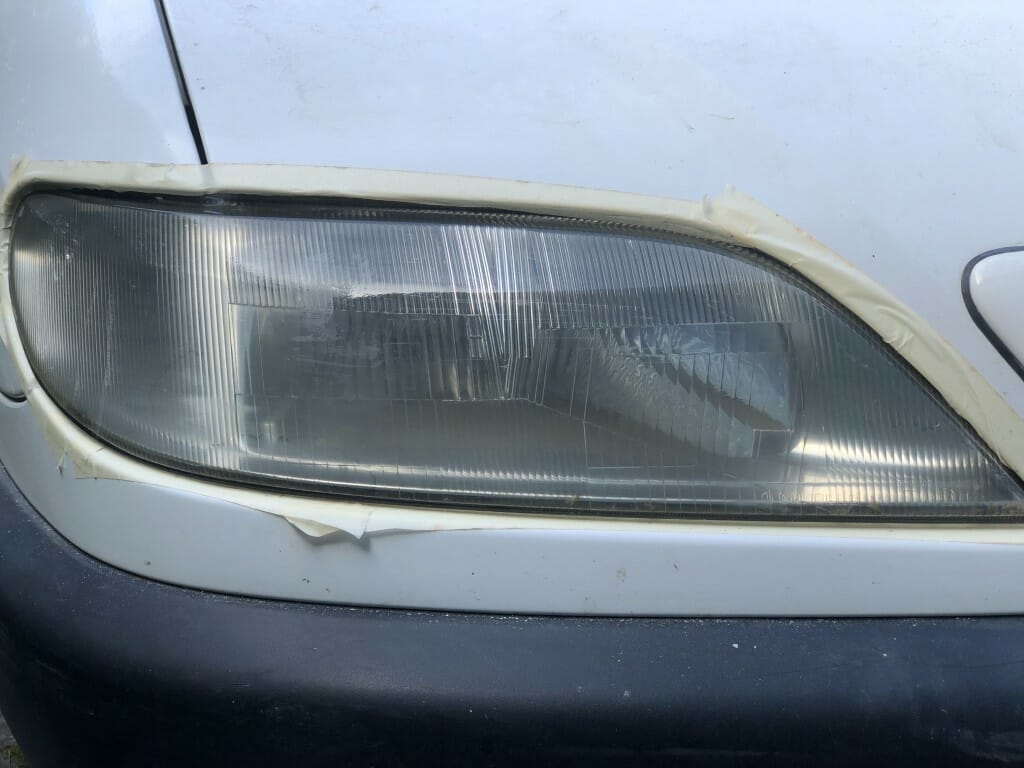 Sørg for at tape af