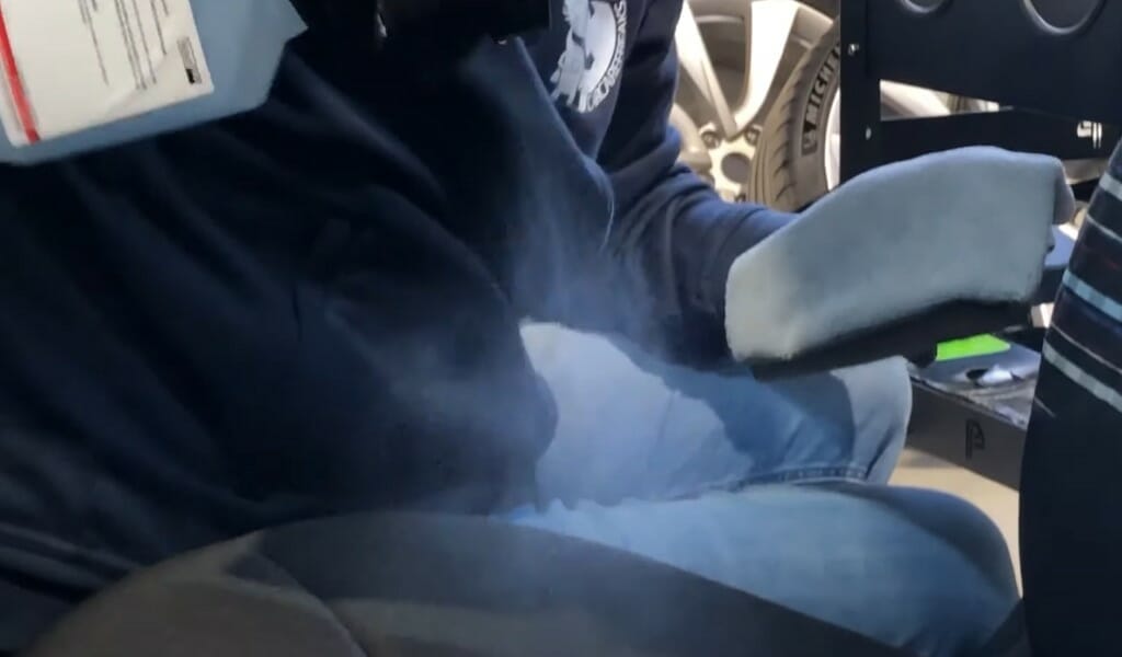 Interior Cleaner på sædet