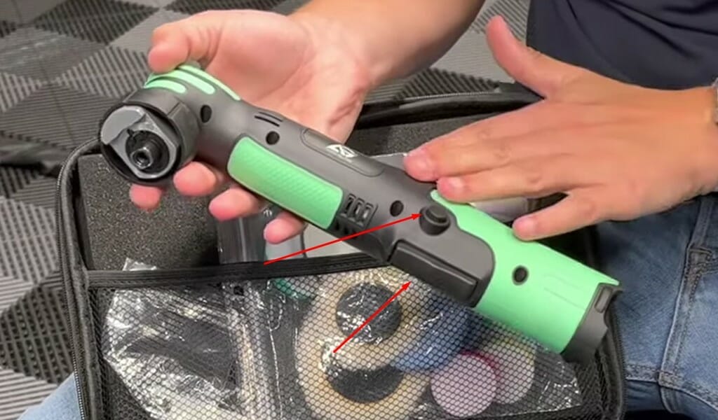 Auto Glanz mini polermaskine trigger