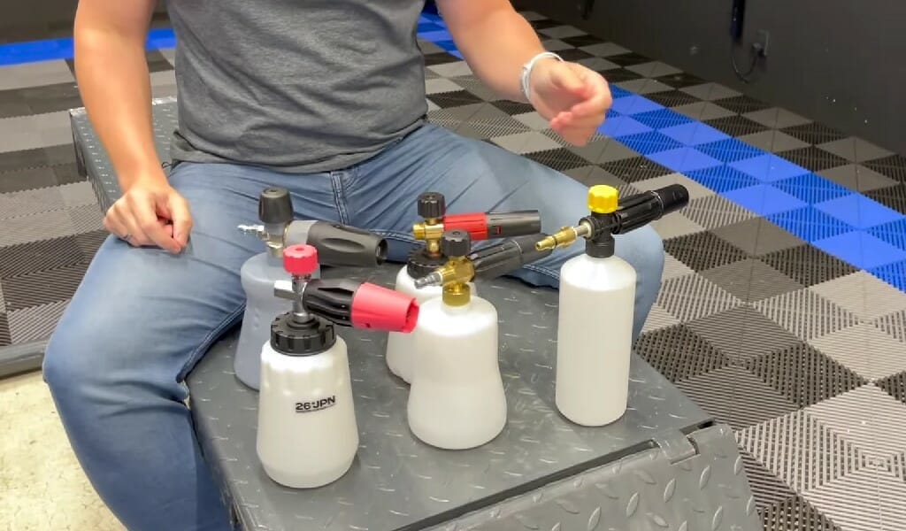 De 5 skumlanser til bilvask De 5 skumlanser til bilvask