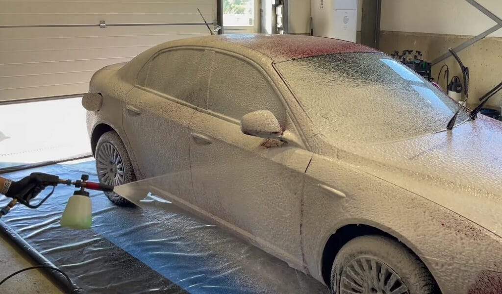 Forvask af bilen