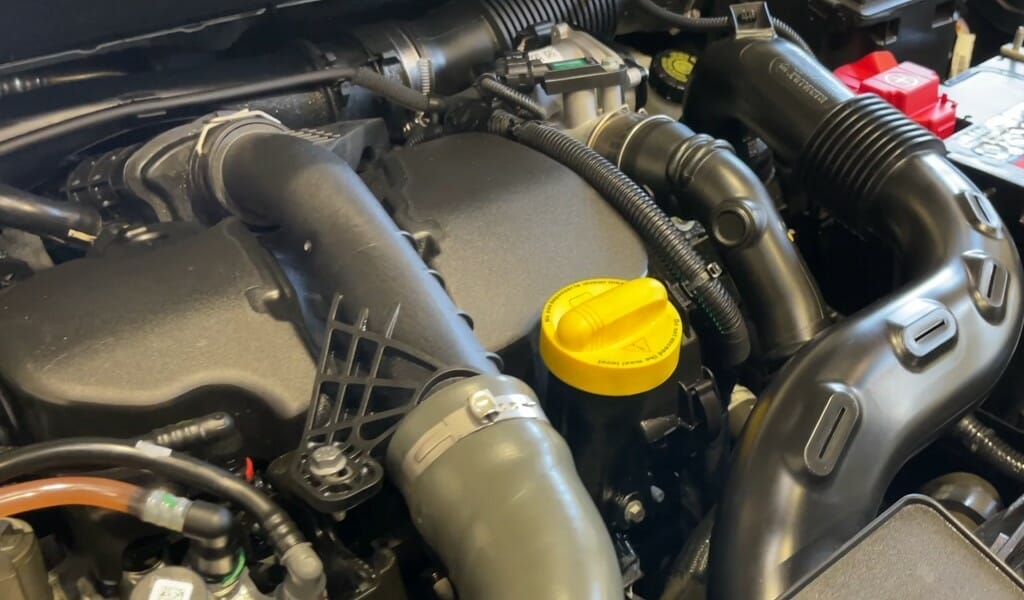 Motor efter vask Motor efter vask