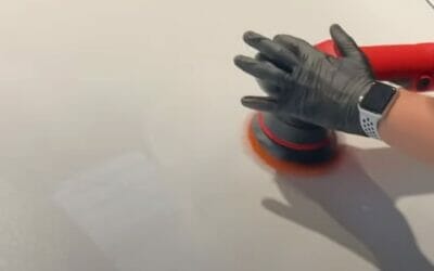 Polermaskine til båd